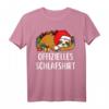 Weihnachtsshirt Faultier - Offizielles Schlafshirt, Pullover & T-Shirt als lustiges Faultier-Geschenk für Weihnachten
