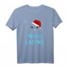 Meowy Catmas Santa Katze T-Shirt - Lustiges Weihnachtsmotiv für Katzenliebhaber und Katzenmamas