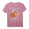 HapDeer Lion King Pumbaa Ugly Weihnachten Graphic T-Shirt – Offiziell lizenziertes Disney Fan-Shirt für Geburtstag & Weihnachten