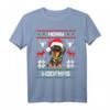 Dackel Merry Woofmas Hund Weihnachten T-Shirt - Lustiges Teckel Motiv für Hundeliebhaber, Papas & Mamas zu Weihnachten