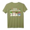 Lustiges Weihnachts-Shirt 2021 mit Rentier, Nikolaus, Elfe & Weihnachtsmann Mütze – Perfekt für Weihnachten, Weihnachtsfeiern, Märkte und als Geschenk