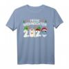 Lustiges Weihnachts-Shirt 2021 mit Rentier, Nikolaus, Elfe & Weihnachtsmann Mütze – Perfekt für Weihnachten, Weihnachtsfeiern, Märkte und als Geschenk