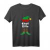 Chef Elfe Weihnachts-T-Shirt für Familie und Paare – Lustiges festliches Outfit für Weihnachten, Weihnachtsfeier & Fotos