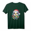 Weihnachtsmütze Weihnachten Lichterkette Wellensittich T-Shirt – Süßes Tiermotiv für Vogel- und Tierliebhaber zur Festzeit