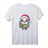 Weihnachtsmütze Weihnachten Lichterkette Wellensittich T-Shirt – Süßes Tiermotiv für Vogel- und Tierliebhaber zur Festzeit