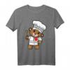 Koch Kinder Teddy T-Shirt - Lustiges Kinderkochshirt für Geburtstag & Weihnachten, Perfekt für kleine Köche und Teddy-Liebhaber