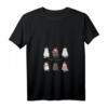 Süße Katzen Weihnachtsoutfit Damen - Lustiges Xmas T-Shirt mit V-Ausschnitt, perfekt für Weihnachten, Familien und Katzenliebhaber