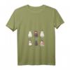Süße Katzen Weihnachtsoutfit Damen - Lustiges Xmas T-Shirt mit V-Ausschnitt, perfekt für Weihnachten, Familien und Katzenliebhaber