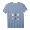 Süße Katzen Weihnachtsoutfit Damen - Lustiges Xmas T-Shirt mit V-Ausschnitt, perfekt für Weihnachten, Familien und Katzenliebhaber