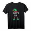 Dicker Elf Partnerlook Familien Outfit – Lustiges Weihnachts T-Shirt für Paare, Familie und Freunde in festlicher Stimmung