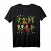 Lustiges Elf Spaß T-Shirt mit LED-Lichtern für Weihnachten – Festliches Outfit für Erwachsene, Familie & Freunde