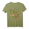 Lustiges Elf Spaß T-Shirt mit LED-Lichtern für Weihnachten – Festliches Outfit für Erwachsene, Familie & Freunde