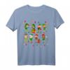 Lustiges Elf Spaß T-Shirt mit LED-Lichtern für Weihnachten – Festliches Outfit für Erwachsene, Familie & Freunde