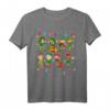 Lustiges Elf Spaß T-Shirt mit LED-Lichtern für Weihnachten – Festliches Outfit für Erwachsene, Familie & Freunde