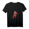 Lustiges Eishockey Weihnachts T-Shirt - Nikolaus & Weihnachtsmann Kostüm für Hockeyfans & Eislaufbegeisterte