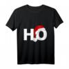 Frohe Weihnachten Outfit - Festliches Weihnachts-T-Shirt mit Mütze, Bäumen und Geschenken für Damen, Herren & Familie