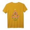 Lustiges Flamingos Weihnachtsbaum T-Shirt - Originelles Weihnachtsgeschenk für Flamingoliebhaber und Tierfreunde