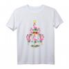 Lustiges Flamingos Weihnachtsbaum T-Shirt - Originelles Weihnachtsgeschenk für Flamingoliebhaber und Tierfreunde