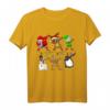 Dabbing Santa Claus, Elf, Rentier & Lebkuchenmann Weihnachts-T-Shirt für Kinder – Lustiges Festtags-Shirt für Jungen und Mädchen