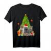Katzen Weihnachten Katzen-Liebhaber T-Shirt für Damen, Herren & Kinder - Lustiges Weihnachtsmotiv für Festliche Anlässe