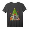 Katzen Weihnachten Katzen-Liebhaber T-Shirt für Damen, Herren & Kinder - Lustiges Weihnachtsmotiv für Festliche Anlässe