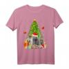 Katzen Weihnachten Katzen-Liebhaber T-Shirt für Damen, Herren & Kinder - Lustiges Weihnachtsmotiv für Festliche Anlässe