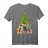 Katzen Weihnachten Katzen-Liebhaber T-Shirt für Damen, Herren & Kinder - Lustiges Weihnachtsmotiv für Festliche Anlässe