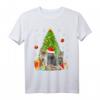 Katzen Weihnachten Katzen-Liebhaber T-Shirt für Damen, Herren & Kinder - Lustiges Weihnachtsmotiv für Festliche Anlässe