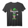 Durstiger Elf Partnerlook Bier Saufen Weihnachten Familien T-Shirt – Lustiges Weihnachtsgeschenk für Biertrinker & Partner in festlichem Elf-Design