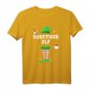 Durstiger Elf Partnerlook Bier Saufen Weihnachten Familien T-Shirt – Lustiges Weihnachtsgeschenk für Biertrinker & Partner in festlichem Elf-Design