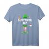 Durstiger Elf Partnerlook Bier Saufen Weihnachten Familien T-Shirt – Lustiges Weihnachtsgeschenk für Biertrinker & Partner in festlichem Elf-Design