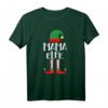 Mama Elfe Familienoutfit Partnerlook Weihnachten - Lustiges Elf T-Shirt für die ganze Familie als Alternative zu Ugly Christmas Sweater