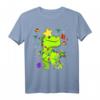 Lustiges Dinosaurier Weihnachts-Shirt mit Dino Weihnachtsbaum Motiv – Perfekt für die Weihnachtsfeier, den Weihnachtsmarkt oder als festlicher Pyjama für Damen und Herren