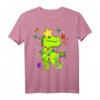 Lustiges Dinosaurier Weihnachts-Shirt mit Dino Weihnachtsbaum Motiv – Perfekt für die Weihnachtsfeier, den Weihnachtsmarkt oder als festlicher Pyjama für Damen und Herren