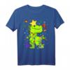 Lustiges Dinosaurier Weihnachts-Shirt mit Dino Weihnachtsbaum Motiv – Perfekt für die Weihnachtsfeier, den Weihnachtsmarkt oder als festlicher Pyjama für Damen und Herren