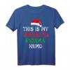 Lustiges Weihnachts-Pyjama T-Shirt – Gemütliche Nachtwäsche, perfekte Geschenke für Männer, Frauen, Papa, Mutter & Freunde zu Weihnachten und Geburtstagen