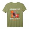 Glühweinaktivist Heben statt Kleben - Lustiges Weihnachts-Glühwein T-Shirt für Feiern, Partys und Weihnachtsmarkt