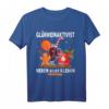 Glühweinaktivist Heben statt Kleben - Lustiges Weihnachts-Glühwein T-Shirt für Feiern, Partys und Weihnachtsmarkt