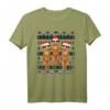 Afrika Tier Weihnachten Geschenk - Ugly Christmas Erdmännchen T-Shirt für Tierliebhaber, Familie & Freunde zu Weihnachten