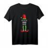 Oma Elfe Partnerlook Weihnachten T-Shirt – Lustiges Festtagsdesign für die Familie und das perfekte Geschenk für Großmutter