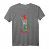 Oma Elfe Partnerlook Weihnachten T-Shirt – Lustiges Festtagsdesign für die Familie und das perfekte Geschenk für Großmutter