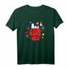 HapDeer Weihnachten Snoopy Träumen Langarmshirt - Offiziell lizenziertes Comic Design für Jubiläum und Weihnachtsgeschenk