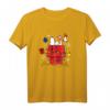 HapDeer Weihnachten Snoopy Träumen Langarmshirt - Offiziell lizenziertes Comic Design für Jubiläum und Weihnachtsgeschenk