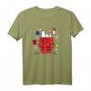 HapDeer Weihnachten Snoopy Träumen Langarmshirt - Offiziell lizenziertes Comic Design für Jubiläum und Weihnachtsgeschenk