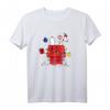 HapDeer Weihnachten Snoopy Träumen Langarmshirt - Offiziell lizenziertes Comic Design für Jubiläum und Weihnachtsgeschenk