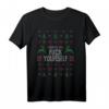 Lustiges Ugly Christmas T-Shirt mit Spruch 'Merry go Fuck Yourself' – Humorvolles Weihnachtsoutfit für Weihnachtsmuffel & Satire-Fans