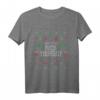 Lustiges Ugly Christmas T-Shirt mit Spruch 'Merry go Fuck Yourself' – Humorvolles Weihnachtsoutfit für Weihnachtsmuffel & Satire-Fans