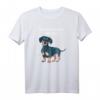 Anatomie eines Dackel T-Shirt - Lustiges Geschenk für Hundeliebhaber, Gassi-Runden & Dackel Fans zu Geburtstag & Weihnachten