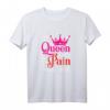 Damen Physiotherapeutin Queen of Pain Physio T-Shirt – Lustiges Geschenk für Physiotherapeuten, Masseure & Physiotherapeutinnen zum Geburtstag, Weihnachten & Ausbildung