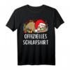Offizielles Faultier Weihnachtsshirt - Lustiges Schlafshirt & Pullover für Weihnachten, perfekte Faultiergeschenke für Damen, Herren & Kinder